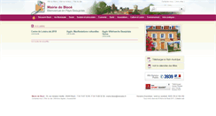 Desktop Screenshot of mairie-blace.fr